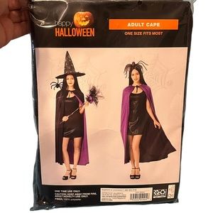 Adult Reversible Cape Halloween Costume
